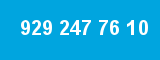 929 247 76 10